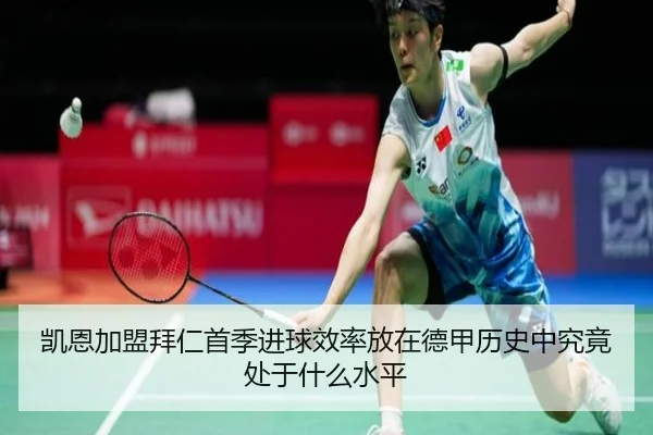凯恩加盟拜仁首季进球效率放在德甲历史中究竟处于什么水平